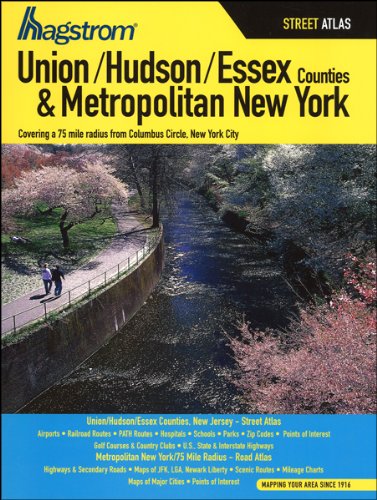 9781592450473: Hagstrom Union/Hudson/Essex Counties & Metropolitan New York Street Atlas [Lingua Inglese]