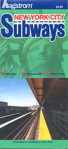 9781592459674: Hagstrom New York City Subways Map