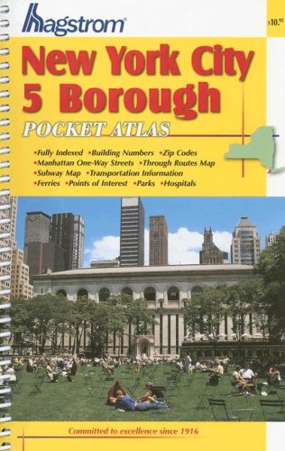 Beispielbild fr Hagstrom New York City 5 Borough Pocket Atlas zum Verkauf von HPB-Red