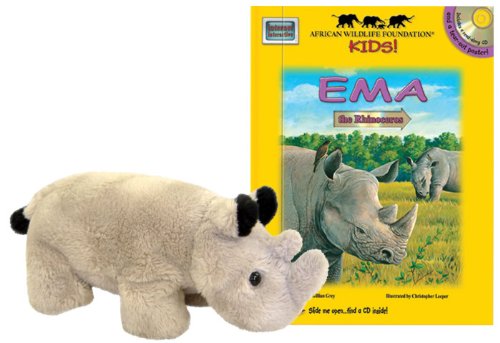 9781592491803: Ema the Rhinoceros [With Plush] (Meet Africas Animals)
