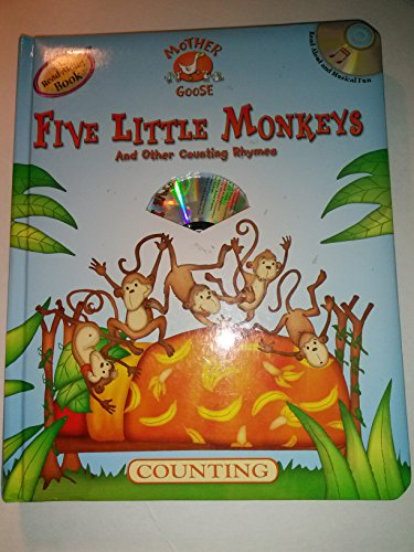 Imagen de archivo de Five Little Monkeys: And Other Counting Rhymes [With CD] a la venta por ThriftBooks-Dallas