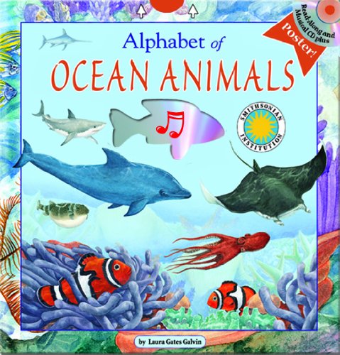 Imagen de archivo de Alphabet of Ocean Animals - A Smithsonian Alphabet Book (with audiobook CD and poster) (Alphabet Books) a la venta por SecondSale