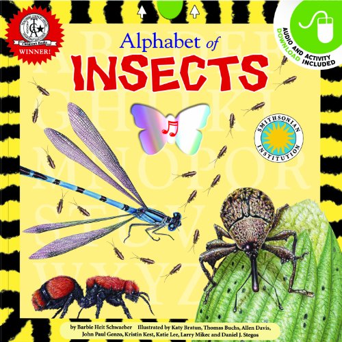 Stock image for Alphabet of Insects - A Smithsonian Alphabet Book (with audiobook CD and poster) for sale by Ergodebooks