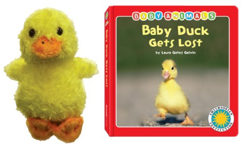 Baby Duck Gets Lost (Baby Animals Book & Toy Sets) (with stuffed toy baby animal) (Smithsonian Baby Animals) (9781592497898) by Laura Gates Galvin