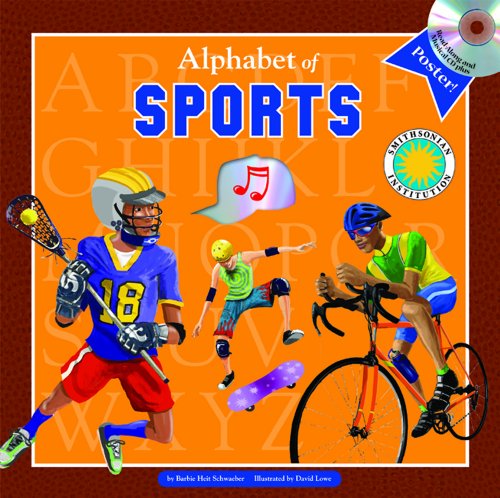 Imagen de archivo de Alphabet of Sports - A Smithsonian Alphabet Book (with audiobook CD and poster) (Smithsonian Alphabet Books) a la venta por More Than Words