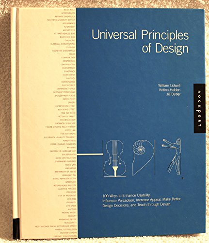 9781592530076: Universal Principles of Design /anglais: 100 Ways to Enhance Usability, Influence Perception, Increase Appeal, Make Better Design Decisions, and Teach Through Design