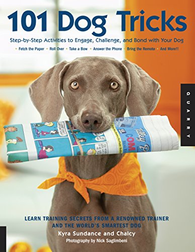 Stock image for 101 Dog Tricks: Step by Step Activities to Engage, Challenge, and Bond with Your Dog (Volume 1) (Dog Tricks and Training, 1) for sale by Dream Books Co.