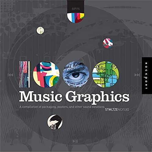 1,000 Music Graphics: A compilation of packaging, posters, and other sound solutions (1000 Series)