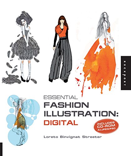 Beispielbild fr Essential Fashion Illustration: Digital : Includes CD-ROM AI/JPEG/PSD zum Verkauf von Better World Books