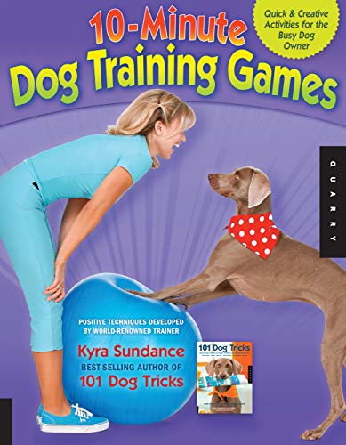 Beispielbild fr 10-Minute Dog Training Games: Quick and Creative Activities for the Busy Dog Owner zum Verkauf von SecondSale