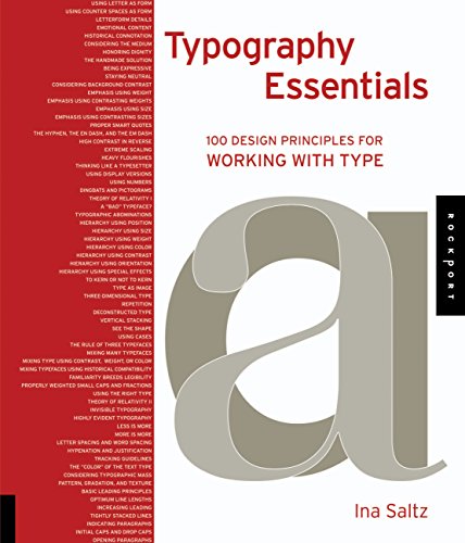 Beispielbild fr Typography Essentials : 100 Design Principles for Working with Type zum Verkauf von Better World Books