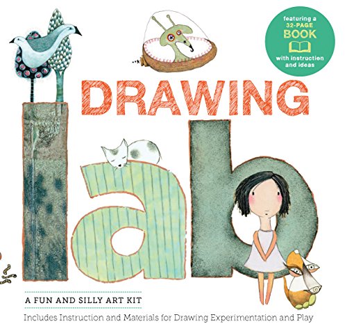 9781592539314: Drawing Lab Kit: A Fun and Silly Art Kit, Includes Instructions and Materials for Drawing Experimentation and Play Burst: featuring a 32-page book with instructions and ideas