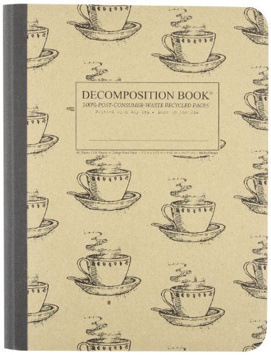 Stock image for Coffee Cup: College-ruled Decomposition Notebook with 100% post-consumer-waste recycled pages for sale by BookEnds Bookstore & Curiosities