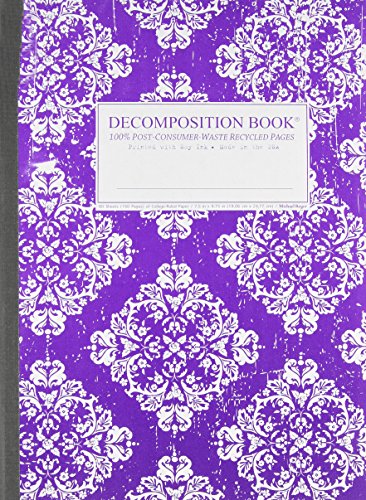 Stock image for Victoria Purple: College-ruled Decomposition Notebook with 100% post-consumer-waste recycled pages for sale by BookEnds Bookstore & Curiosities