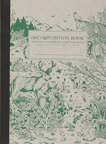 9781592540860: Spirit Animal Decomposition Book: College-ruled Composition Notebook With 100% Post-consumer-waste Recycled Pages