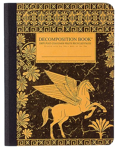 9781592540877: Pegasus Decomposition Book: College-Ruled Composition Notebook With 100% Post-Consumer-Waste Recycled Pages