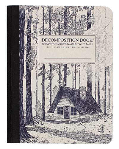 Stock image for Decomposition Redwood Creek College Ruled Composition Notebook - 9.75 x 7.5 Journal with 160 Lined Pages - Notebooks for School Supplies, Home & Office - 100% Recycled Paper - Made in USA for sale by SecondSale