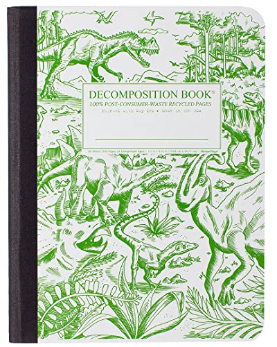 9781592546145: Dinosaurs Decomposition Book: College-ruled Composition Notebook With 100% Post-consumer-waste Recycled Pages