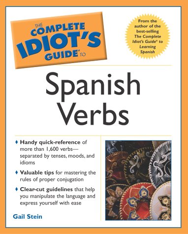 Imagen de archivo de The Complete Idiot's Guide to Spanish Verbs a la venta por Better World Books