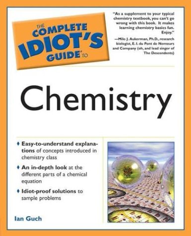 Stock image for Complete Idiot's Guide to Chemistry (The Complete Idiot's Guide) for sale by ZBK Books