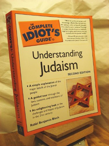 Beispielbild fr The Complete Idiot's Guide to Understanding Judaism zum Verkauf von Better World Books