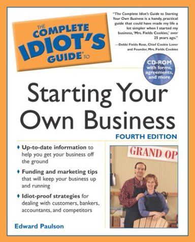 Imagen de archivo de Complete Idiot's Guide to Starting Your Own Business a la venta por WorldofBooks