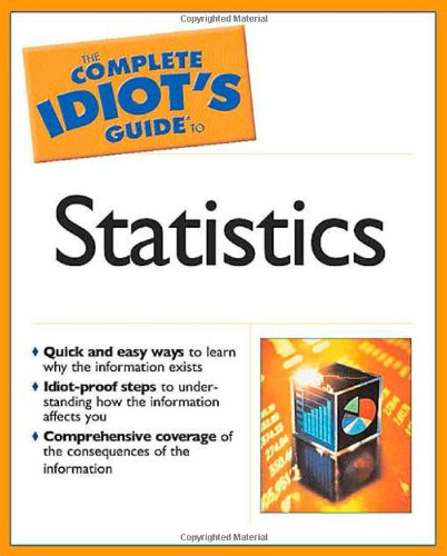 9781592571994: The Complete Idiot's Guide to Statistics