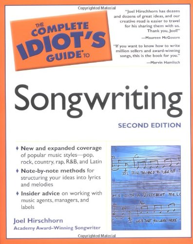 Imagen de archivo de The Complete Idiot's Guide to Songwriting, 2nd Edition a la venta por Wonder Book