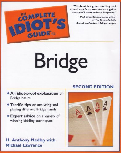 Stock image for The Complete Idiot's Guide to Bridge, 2nd Edition for sale by SecondSale