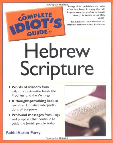 Stock image for Complete Idiot's Guide to Hebrew Scripture for sale by Better World Books