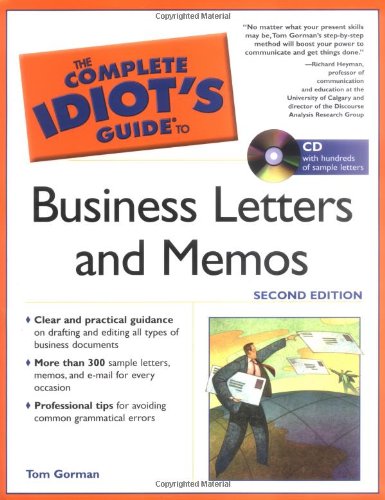 9781592574247: The Complete Idiot's Guide to Business Letters and Memos, 2nd Edition