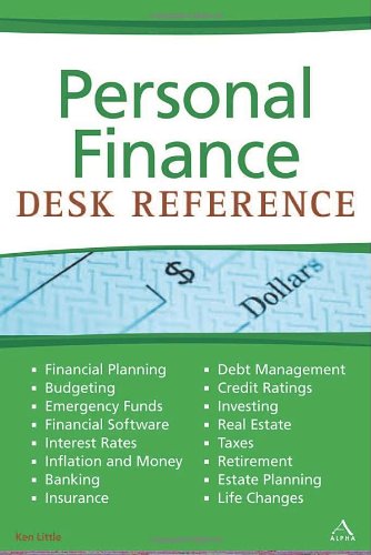 Stock image for Personal Finance Desk Reference for sale by Better World Books