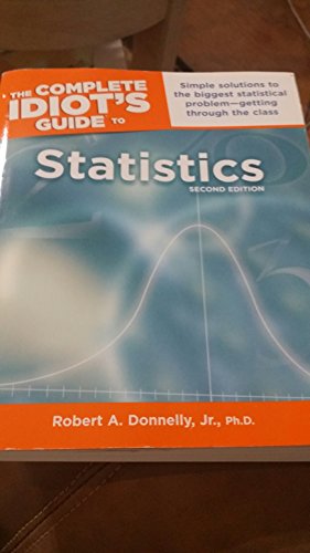 Beispielbild fr Complete Idiot's Guide to Statistics zum Verkauf von Better World Books: West
