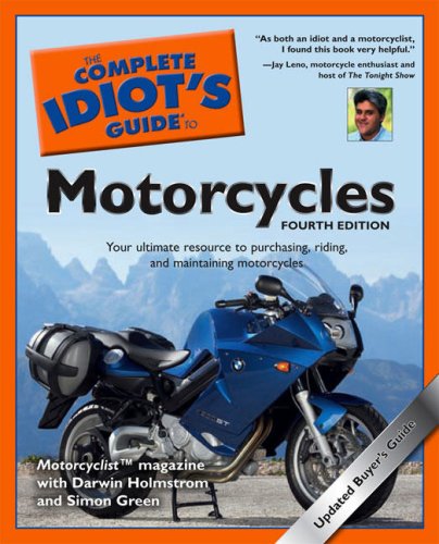 Stock image for The Complete Idiots Guide to Motorcycles, 4th Edition for sale by Off The Shelf