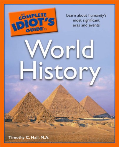 Stock image for The Complete Idiot's Guide to World History for sale by Wonder Book
