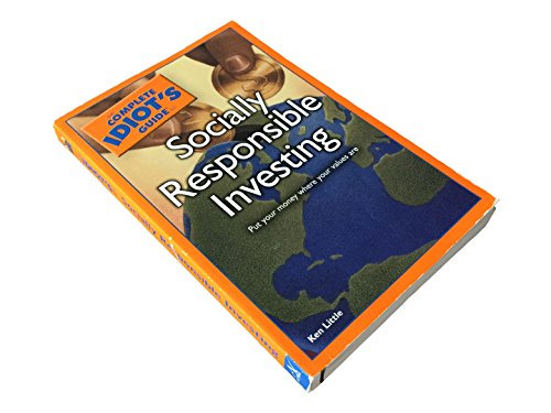 Beispielbild fr Complete Idiot's Guide to Socially Responsible Investing zum Verkauf von Better World Books