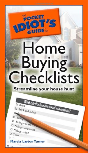Beispielbild fr Pocket Idiot's Guide to Home Buying Checklists zum Verkauf von Better World Books