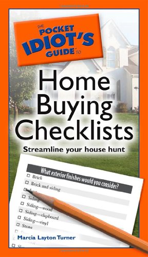 Stock image for Pocket Idiot's Guide to Home Buying Checklists for sale by Better World Books