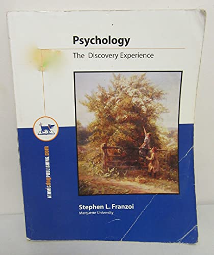 Beispielbild fr Psychology: The Discovery Experience zum Verkauf von Ergodebooks