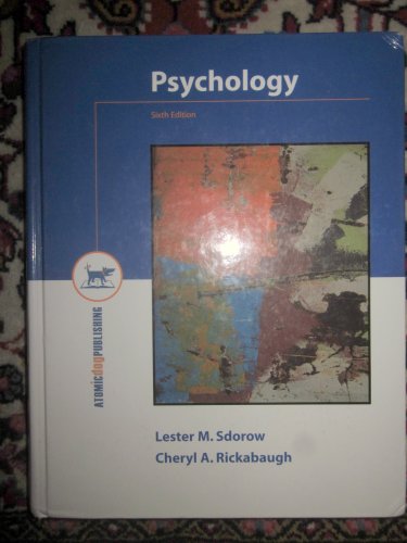 Stock image for Psychology for sale by The Book Spot