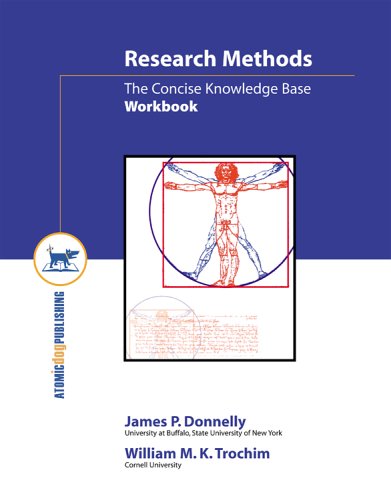 9781592601639: Research Methods: The Concise Knowledge Base Workbook