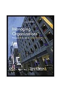 Beispielbild fr Managing Organizations: Principles and Guidelines zum Verkauf von HPB-Red