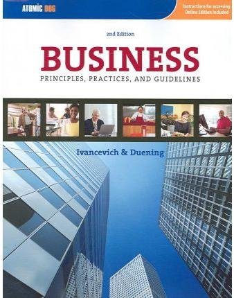 Stock image for Business Principles, Practices and Guidelines for sale by HPB-Red