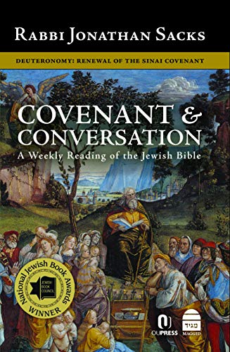 Imagen de archivo de Covenant & Conversation: Deuteronomy: Renewal of the Sinai Covenant a la venta por SecondSale