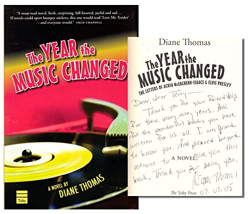 Beispielbild fr The Year the Music Changed : The Letters of Achsa Mceachern-Isaacs and Elvis Presley zum Verkauf von Better World Books