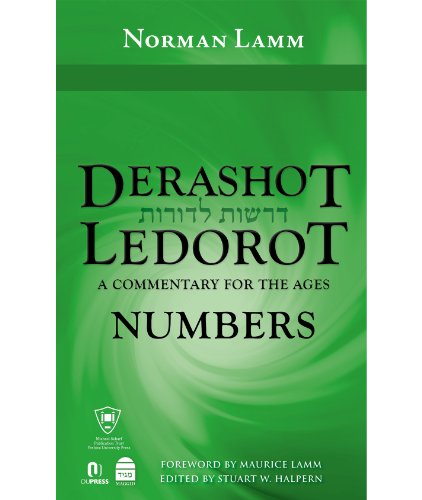 Beispielbild fr Derashot LeDorot: Numbers zum Verkauf von Monster Bookshop