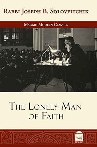 Imagen de archivo de The Lonely Man of Faith a la venta por Open Books