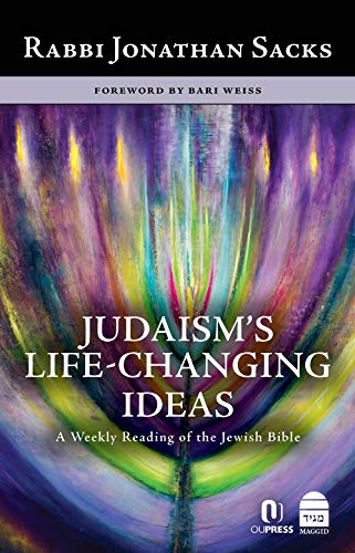 Imagen de archivo de Judaism's Life-Changing Ideas: A Weekly Reading of the Jewish Bible a la venta por Irish Booksellers