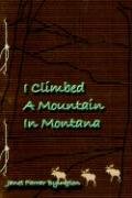 Stock image for I Climbed A Mountain In Montana for sale by Canal Bookyard