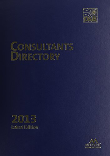 Beispielbild fr Consulting Directory [Hardcover] Mergent zum Verkauf von GridFreed